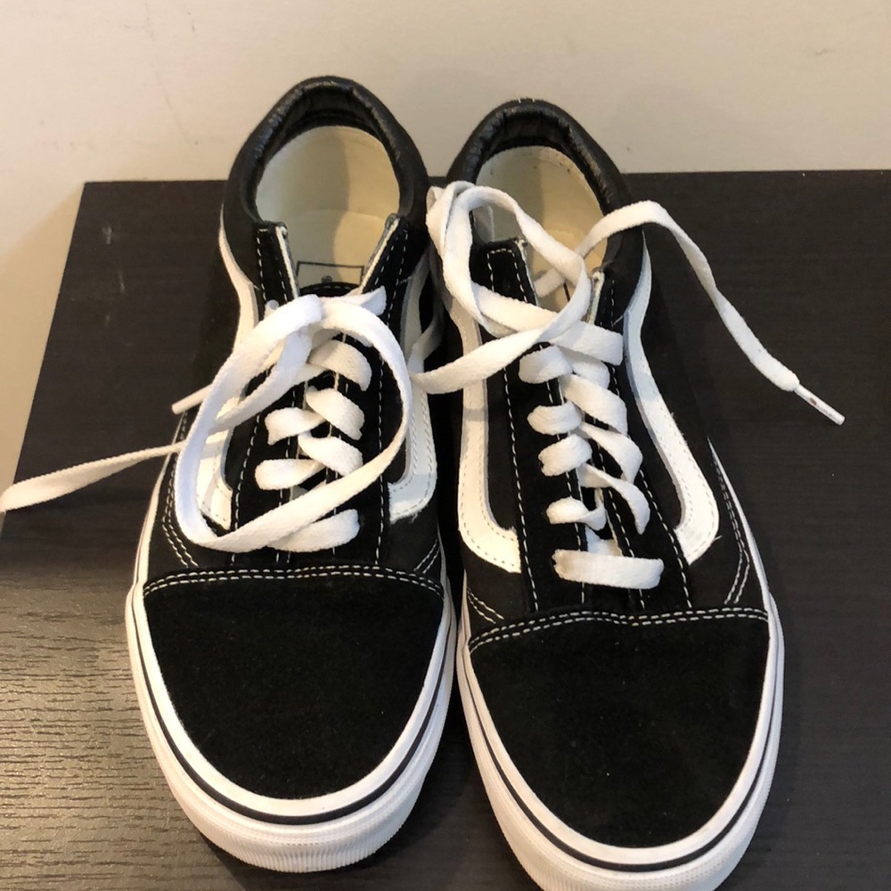 Vans worn once!